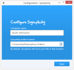 Configuring Syncplicity