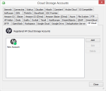 Supported cloud storage accounts